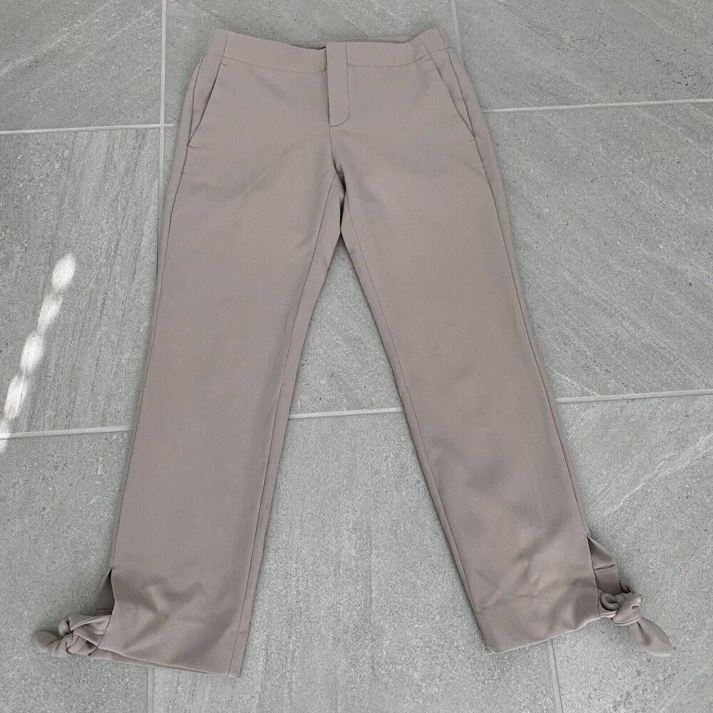 Banana Republic Gray Cropped Pants Slacks Size 0